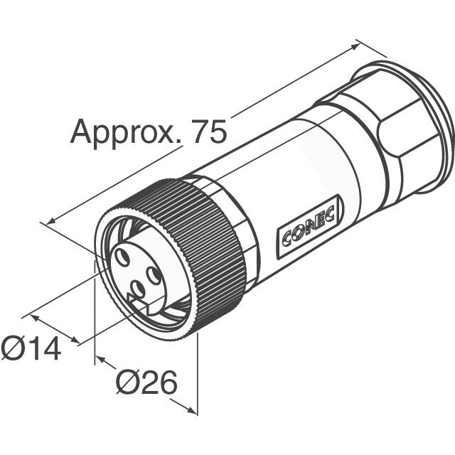 41-00003 Conec  Gruppi di connettori circolari